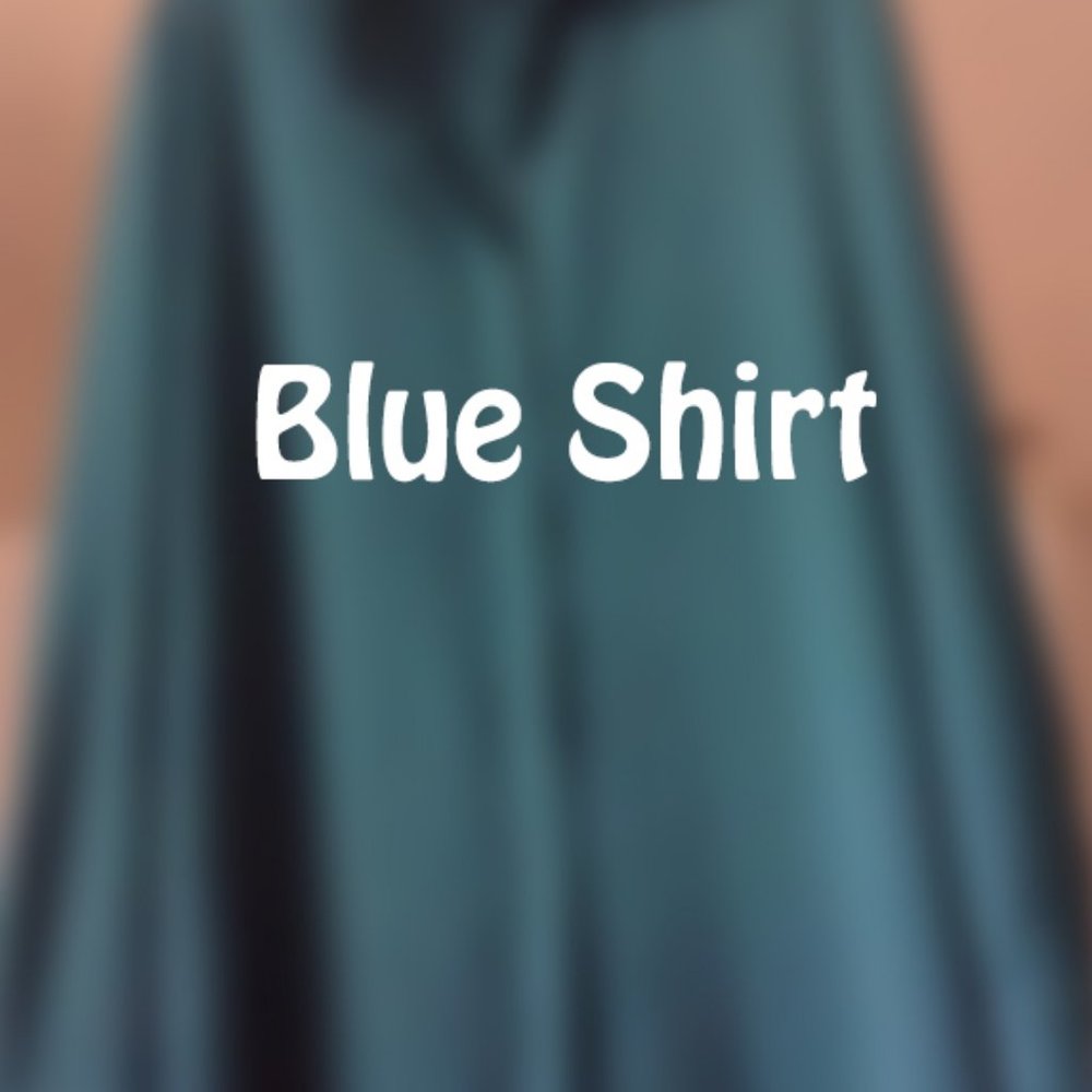 Blue shirt